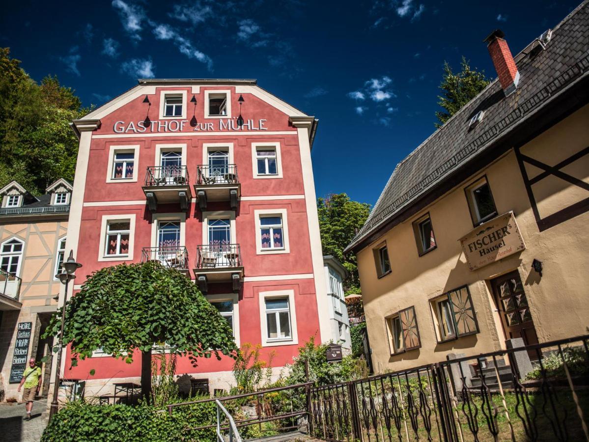 Hotel Zur Mühle Bad Schandau Exterior foto