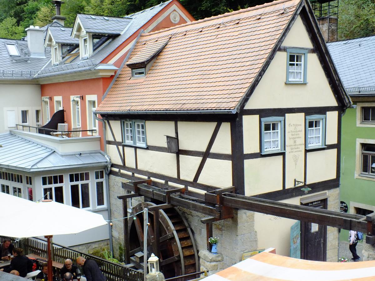 Hotel Zur Mühle Bad Schandau Exterior foto