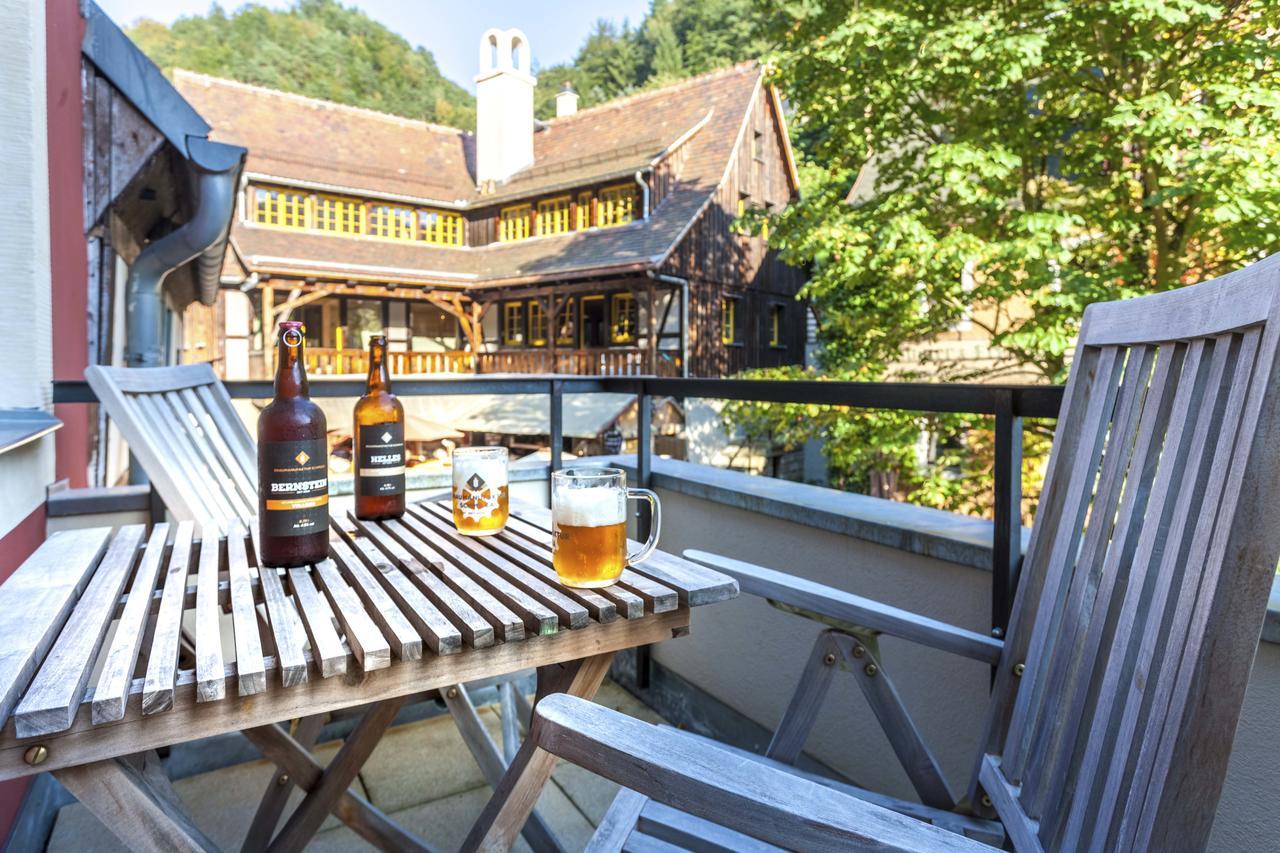 Hotel Zur Mühle Bad Schandau Exterior foto