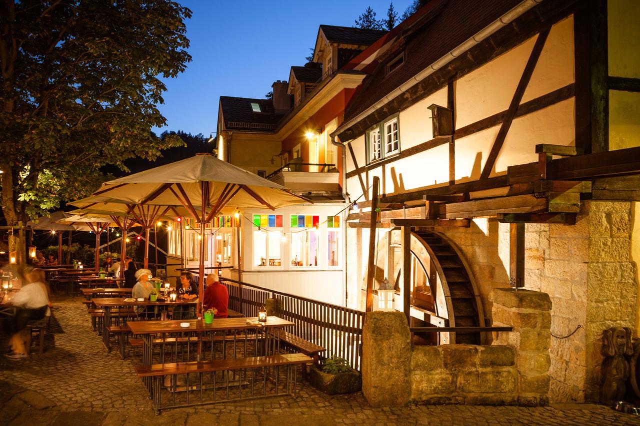 Hotel Zur Mühle Bad Schandau Exterior foto