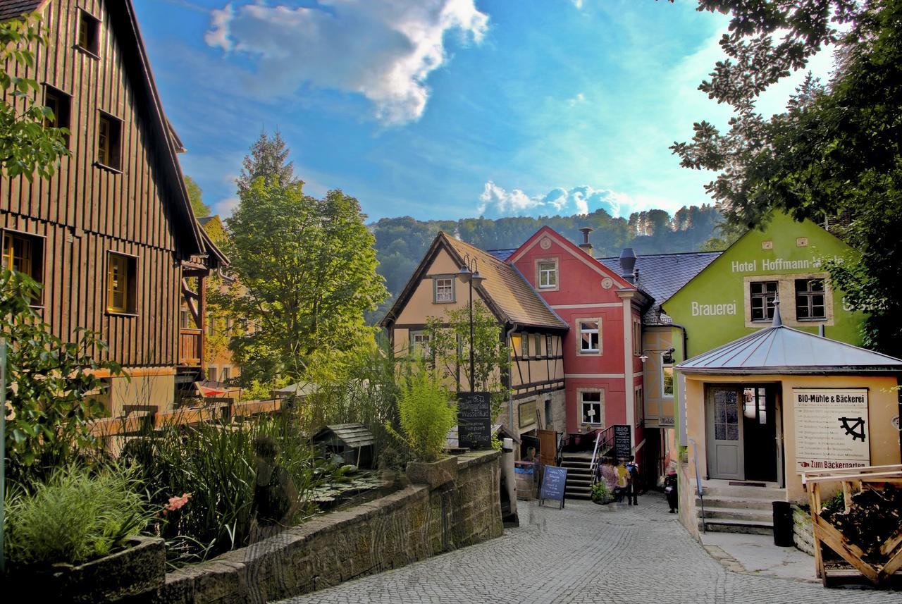 Hotel Zur Mühle Bad Schandau Exterior foto