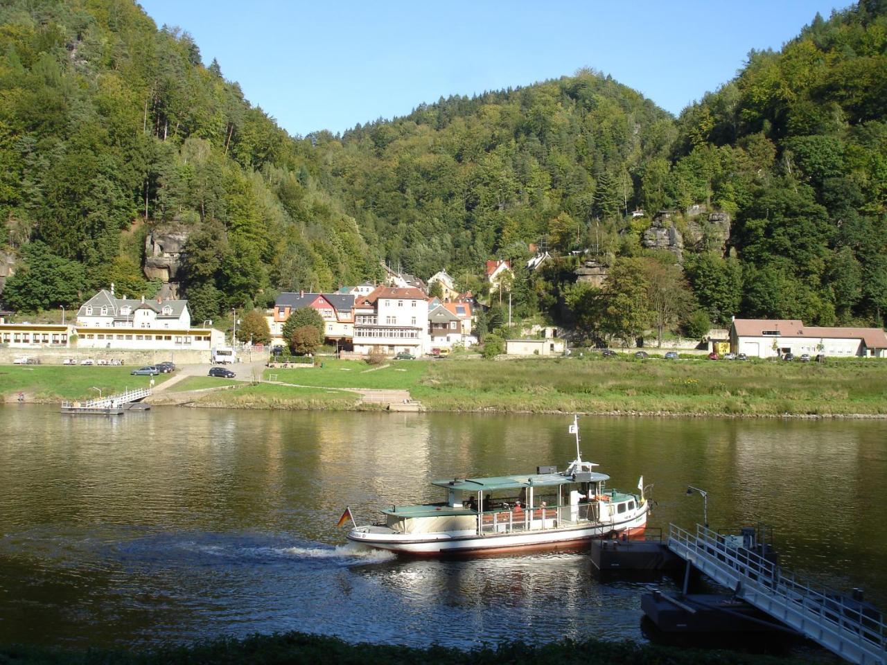 Hotel Zur Mühle Bad Schandau Exterior foto