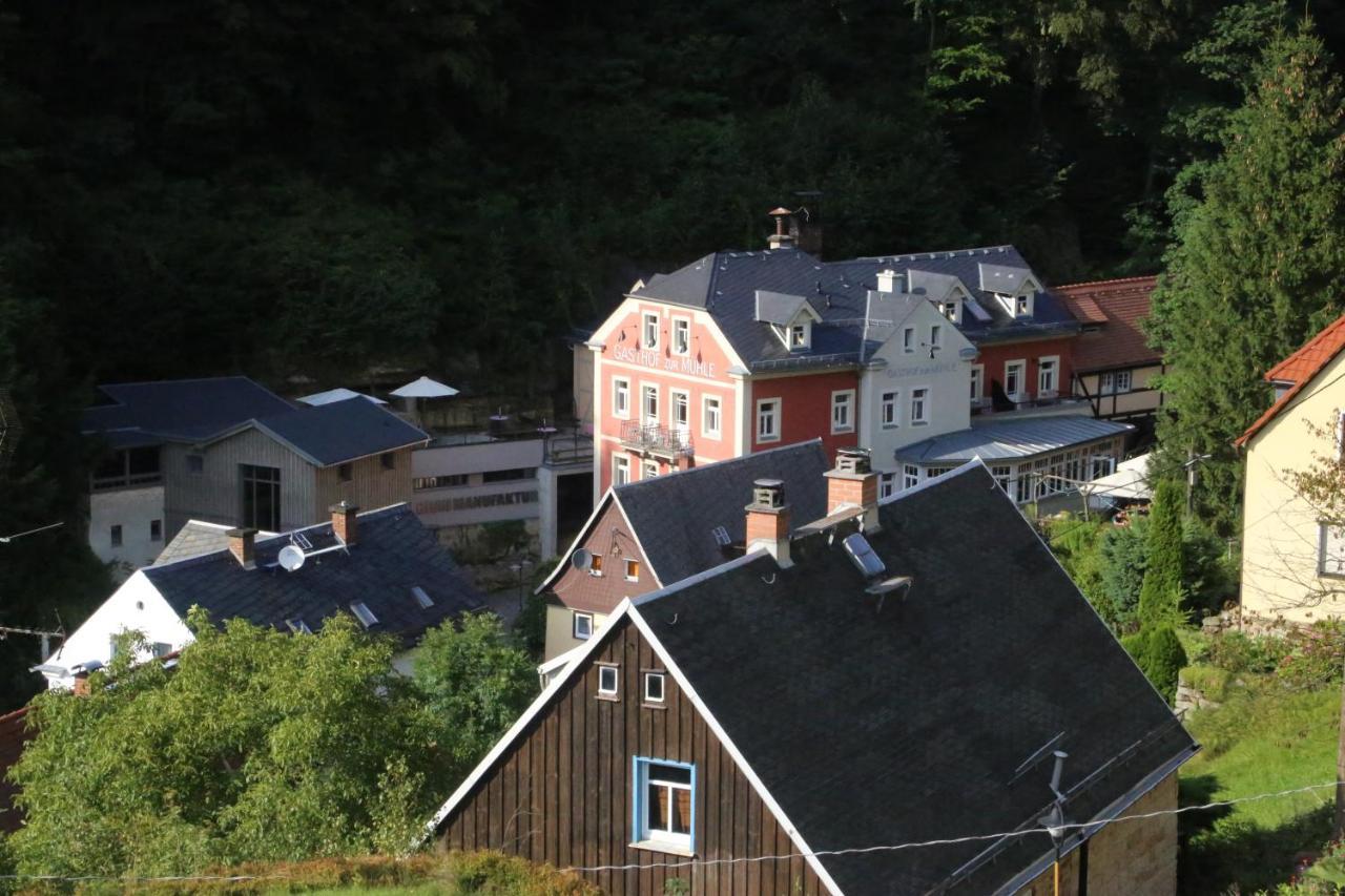 Hotel Zur Mühle Bad Schandau Exterior foto